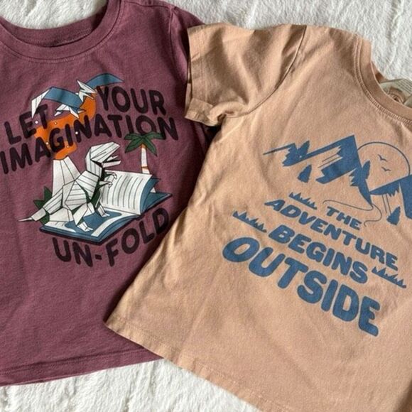 H&M Old Navy - short sleeve bundle 4T - Picture 1 of 3